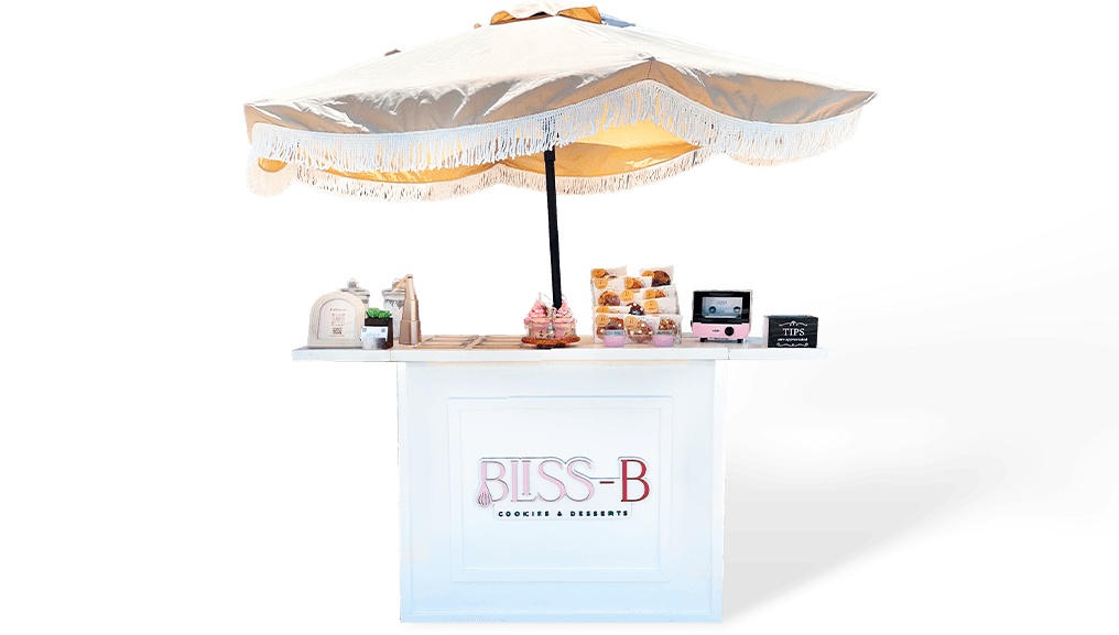 Bliss-B Cookie Cart at Event